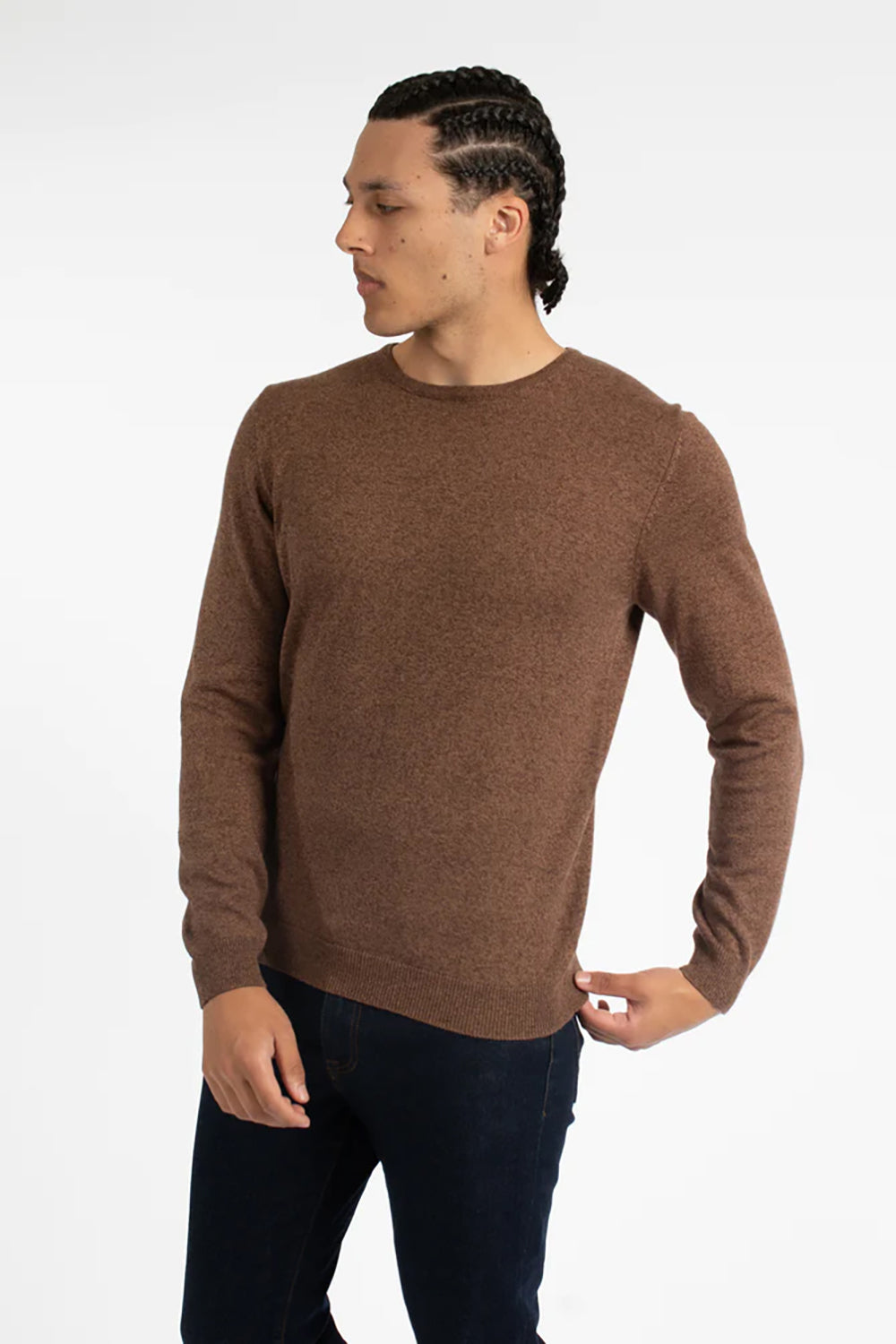 JH CREW NECK COTTON KNIT