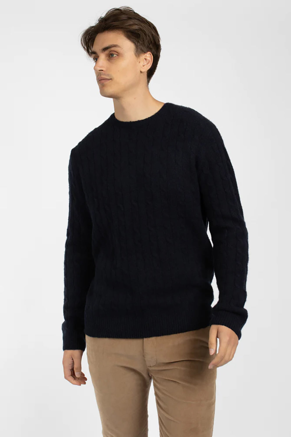 JAMES HARPER WOOLY CABLE KNITWEAR JHK41