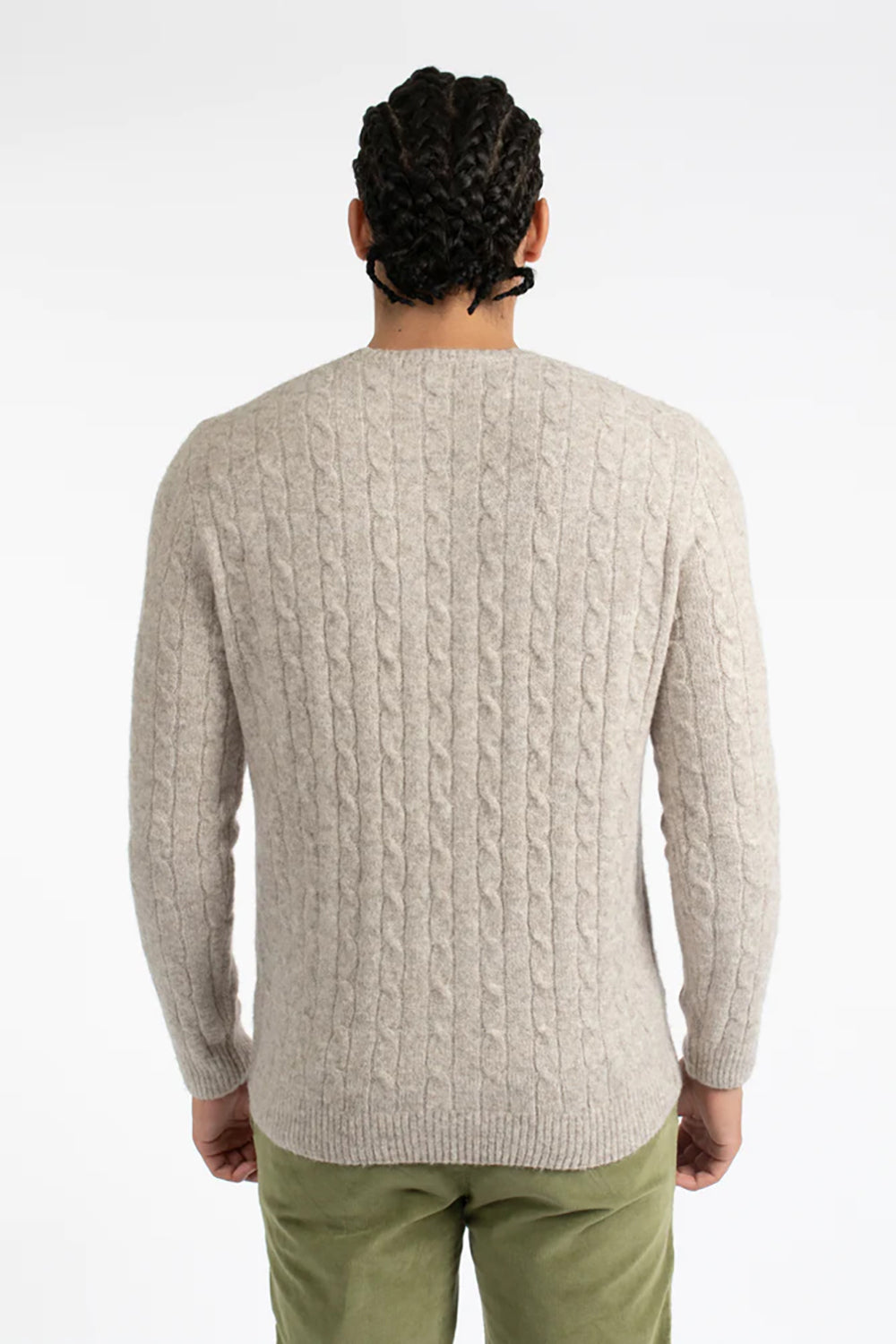 JAMES HARPER WOOLY CABLE KNITWEAR JHK41
