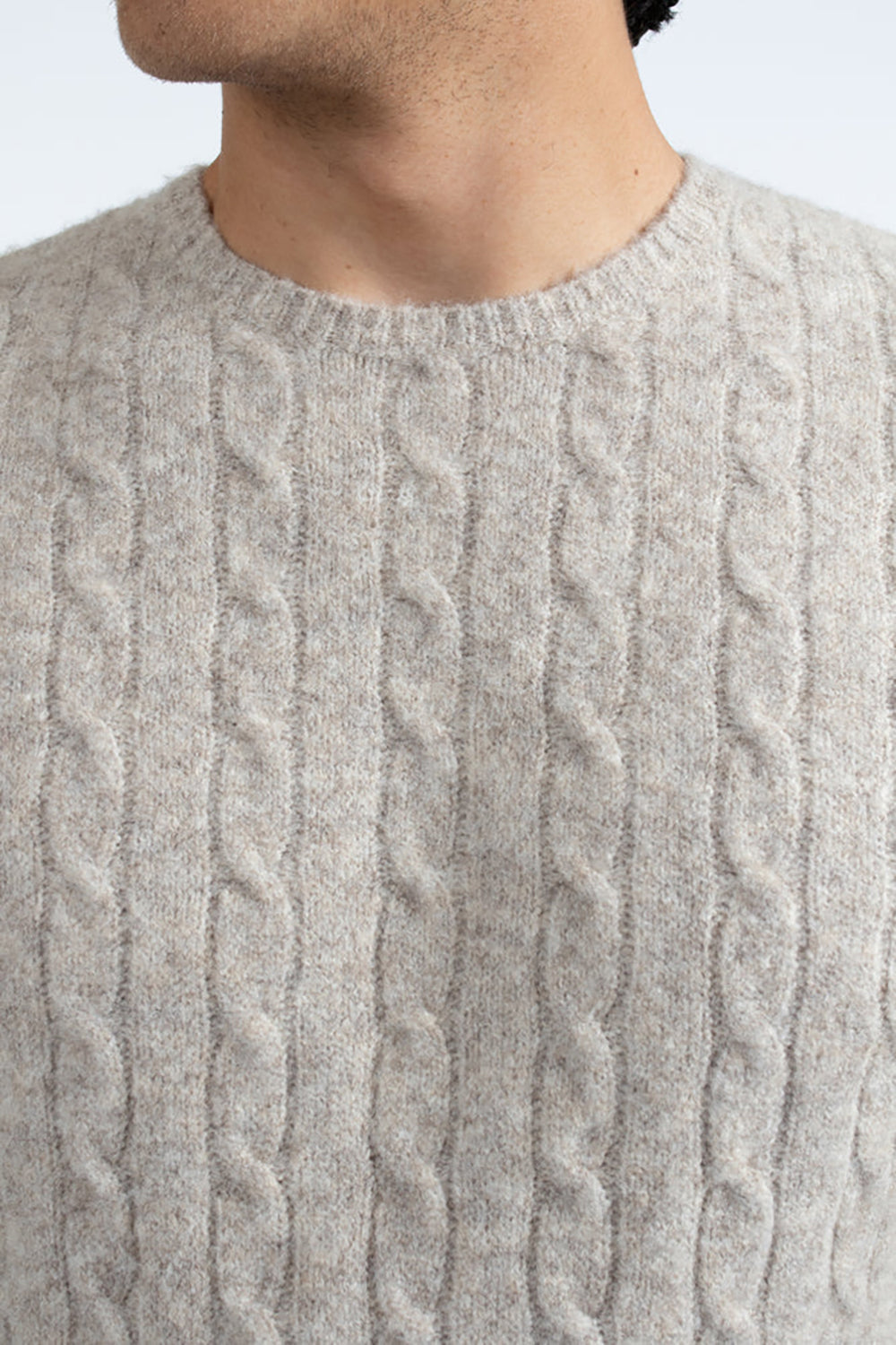 JAMES HARPER WOOLY CABLE KNITWEAR JHK41