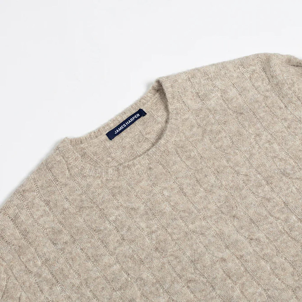 JAMES HARPER WOOLY CABLE KNITWEAR JHK41