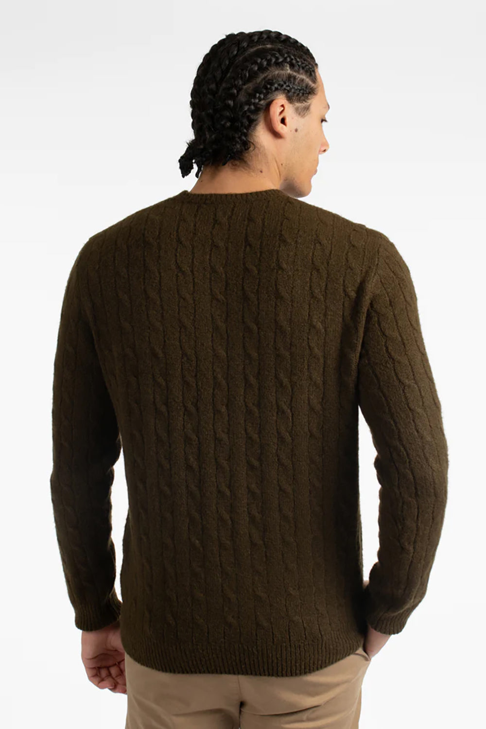 JAMES HARPER WOOLY CABLE KNITWEAR JHK41