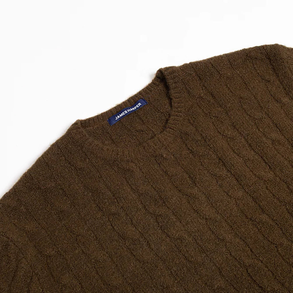 JAMES HARPER WOOLY CABLE KNITWEAR JHK41