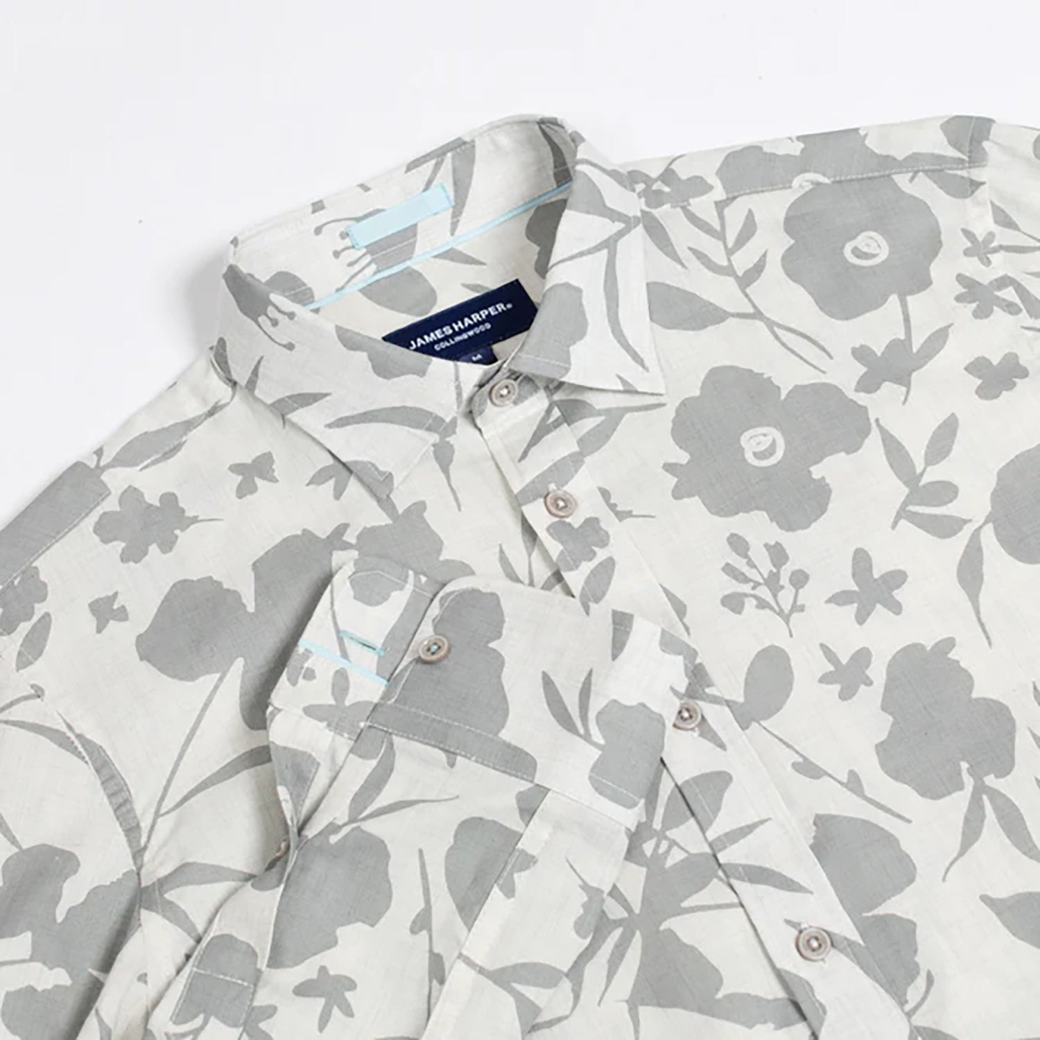 JH FLORAL COTTON FLANNEL L/S SHIRT