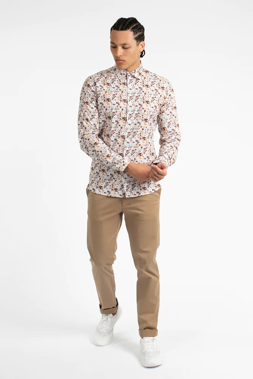 JH FLORAL FUSION L/S SHIRT