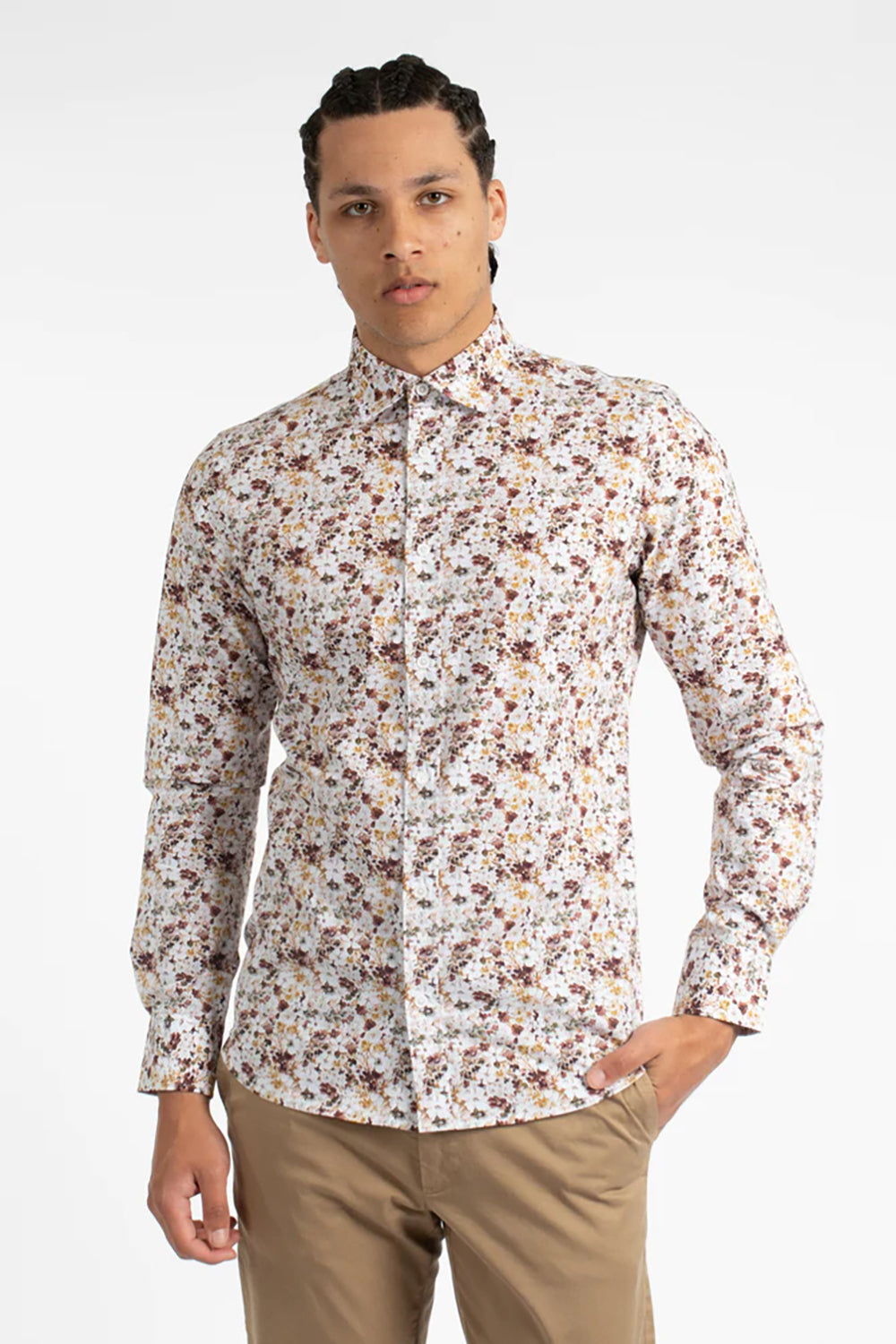 JH FLORAL FUSION L/S SHIRT