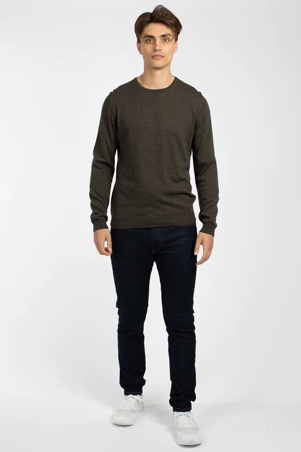 JH CREW NECK COTTON KNIT