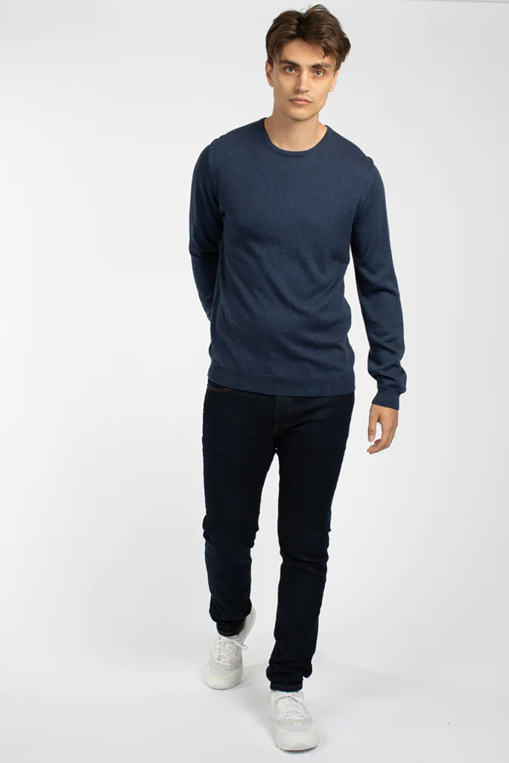 JH CREW NECK COTTON KNIT