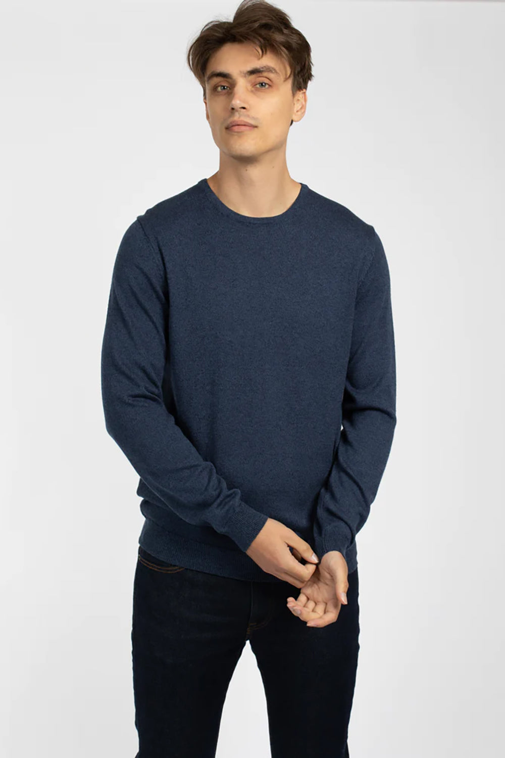 JH CREW NECK COTTON KNIT