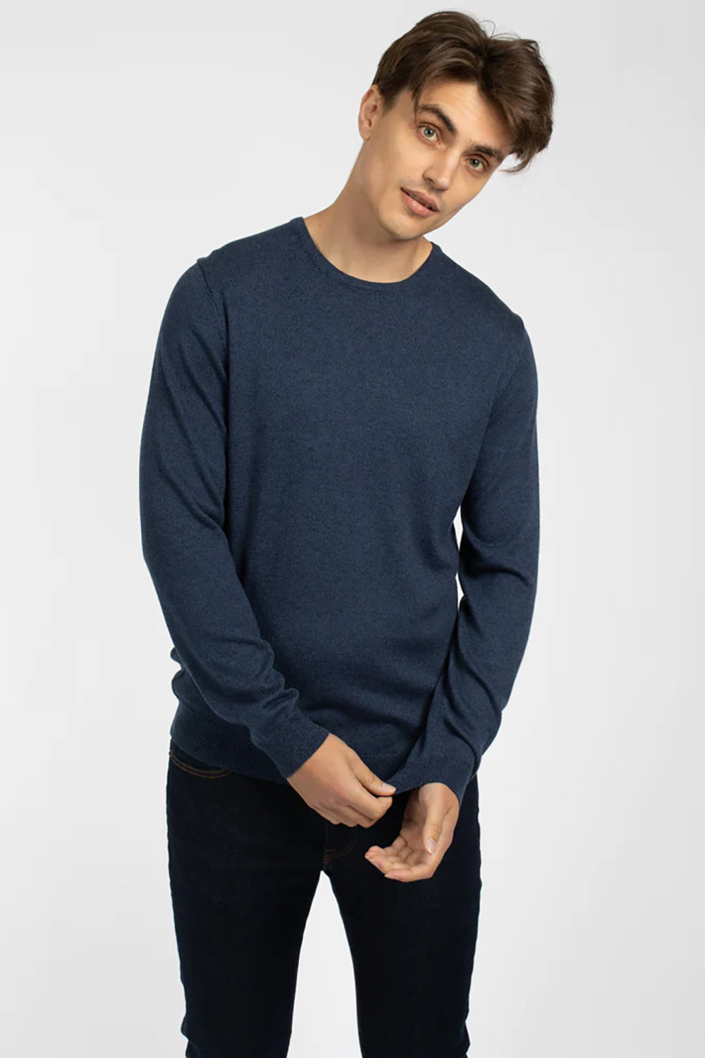 JH CREW NECK COTTON KNIT