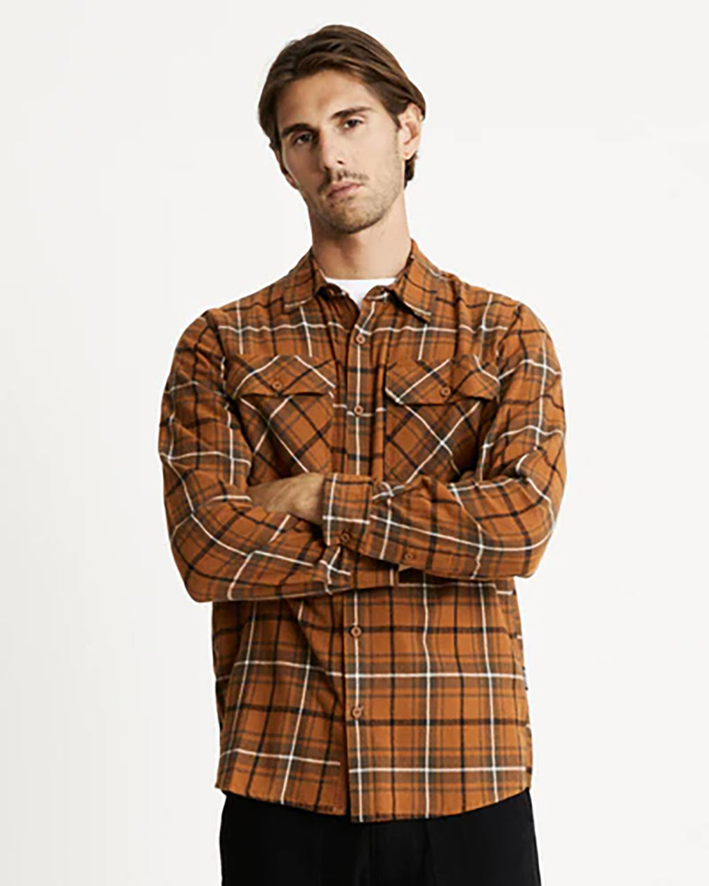 MRS FLANNEL CHECK L/S SHIRT