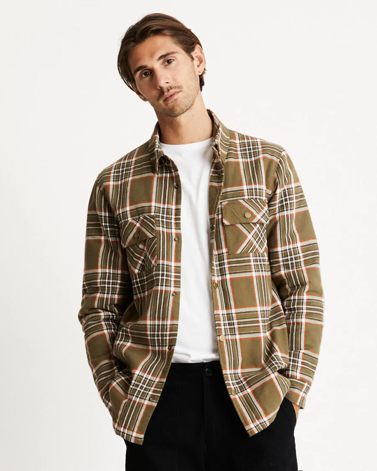 MRS QUILTED FLANNEL CHECK JACKET – Hartfords Menswear