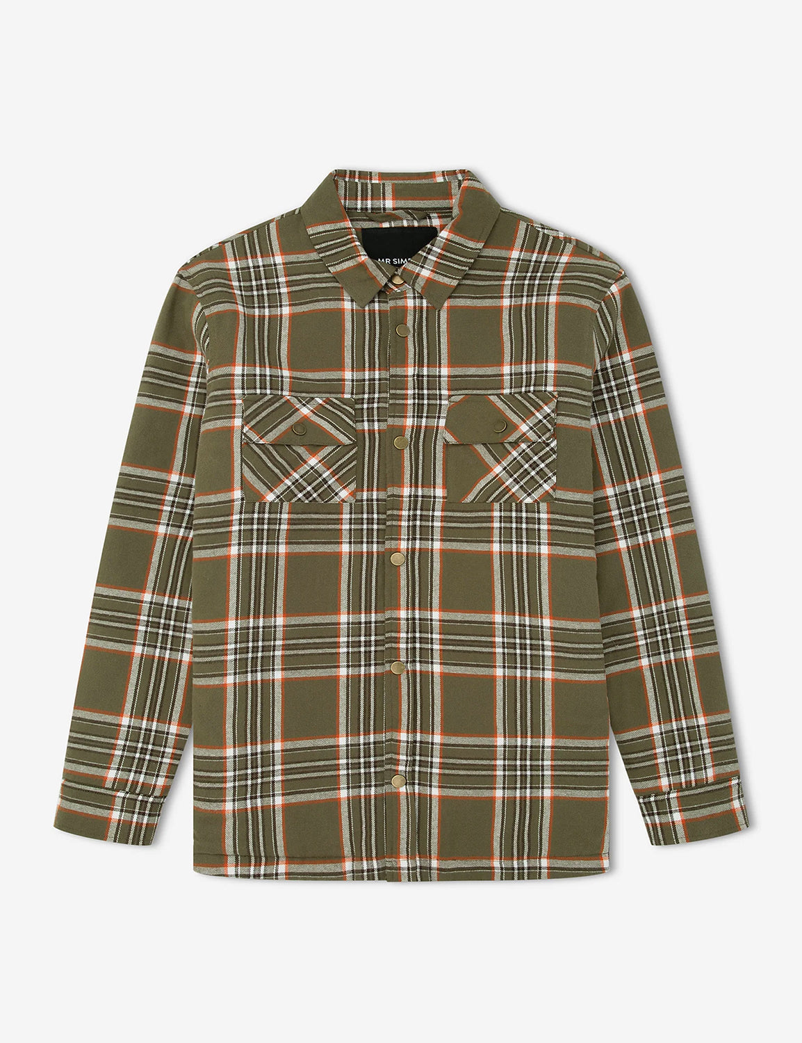 MRS QUILTED FLANNEL CHECK JACKET