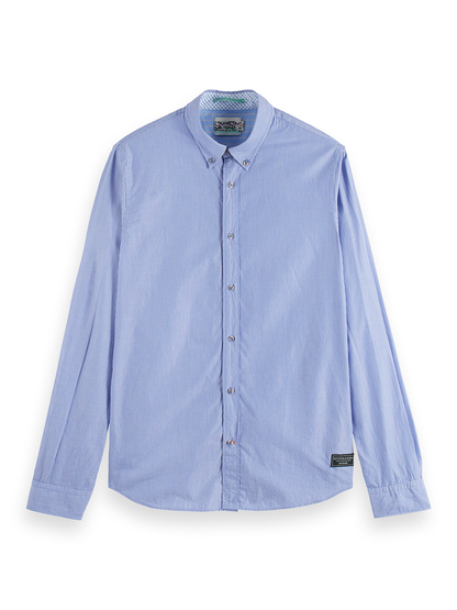 SCOTCH & SODA SLIM FIT COTTON POPLIN L/S SHIRT SAS169047