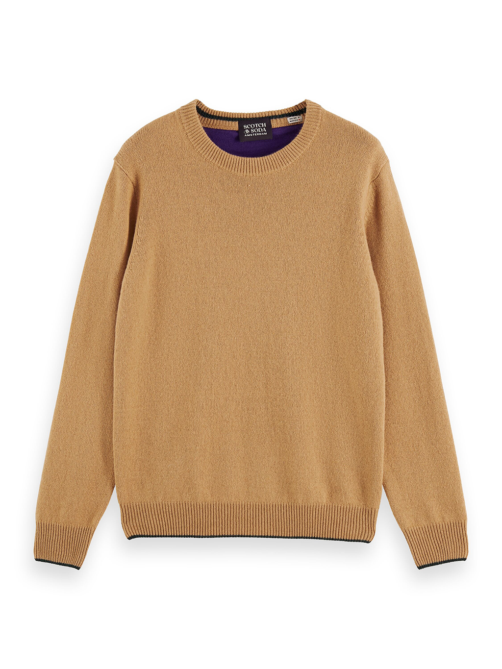 SCOTCH & SODA RECYCLED CASHMERE BLEND CREW KNIT SAS169267