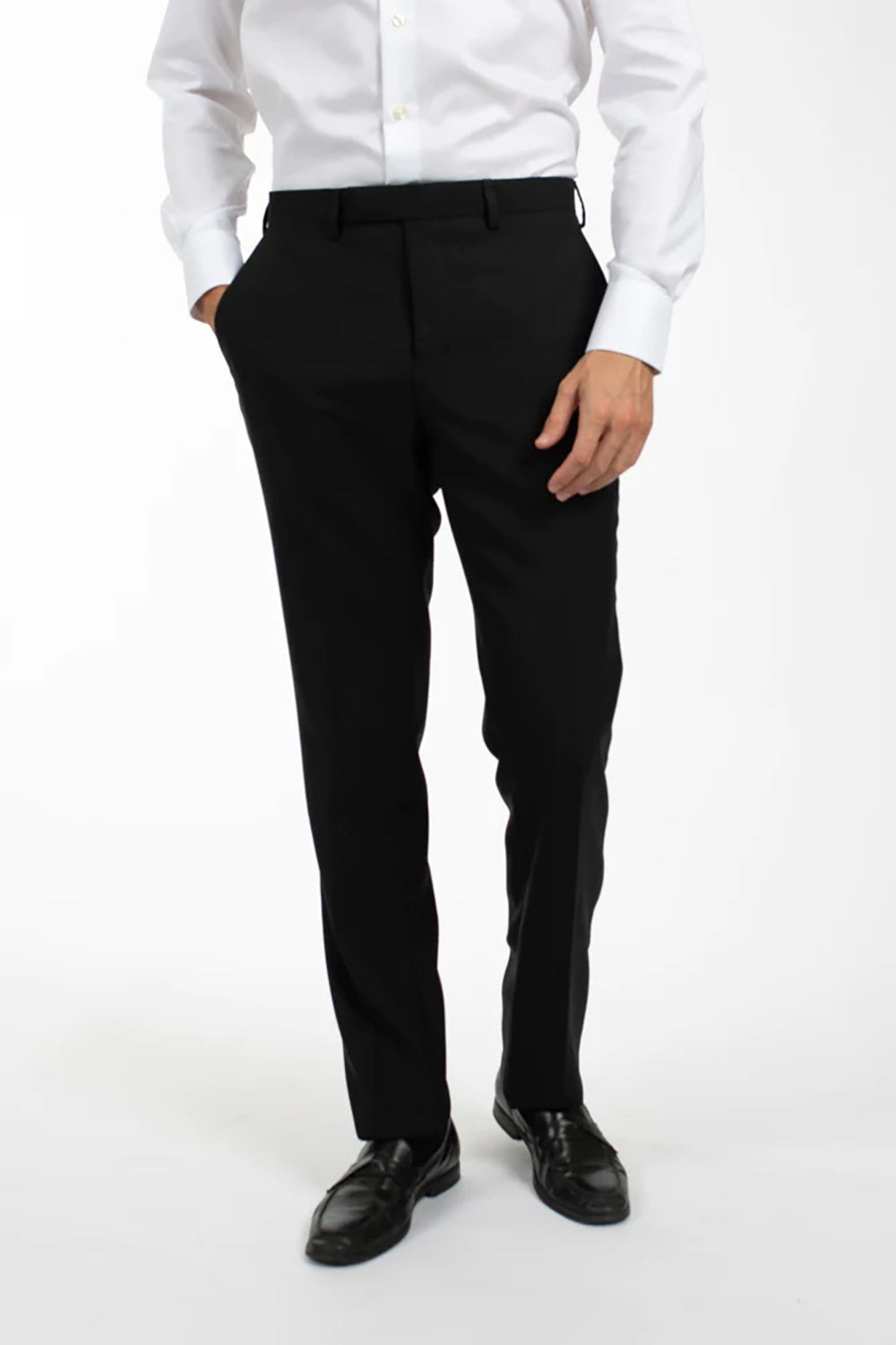HARDY AMIES BRINSLEY BOX WEAVE SUIT TROUSER PNT500