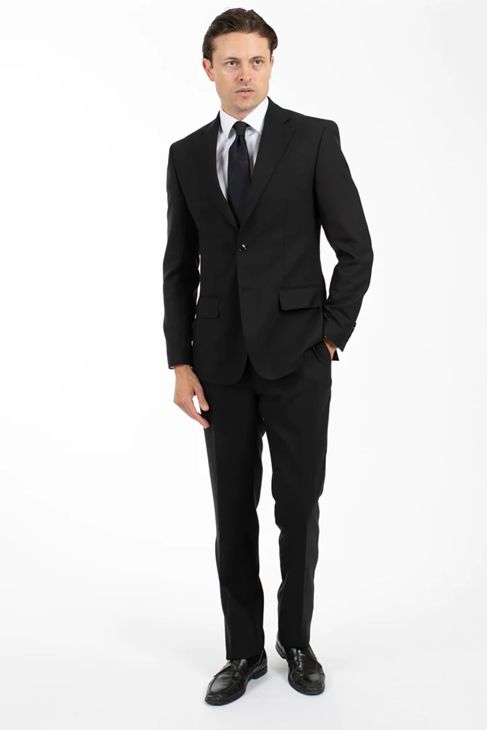 HARDY AMIES BRINSLEY BOX WEAVE SUIT TROUSER PNT500