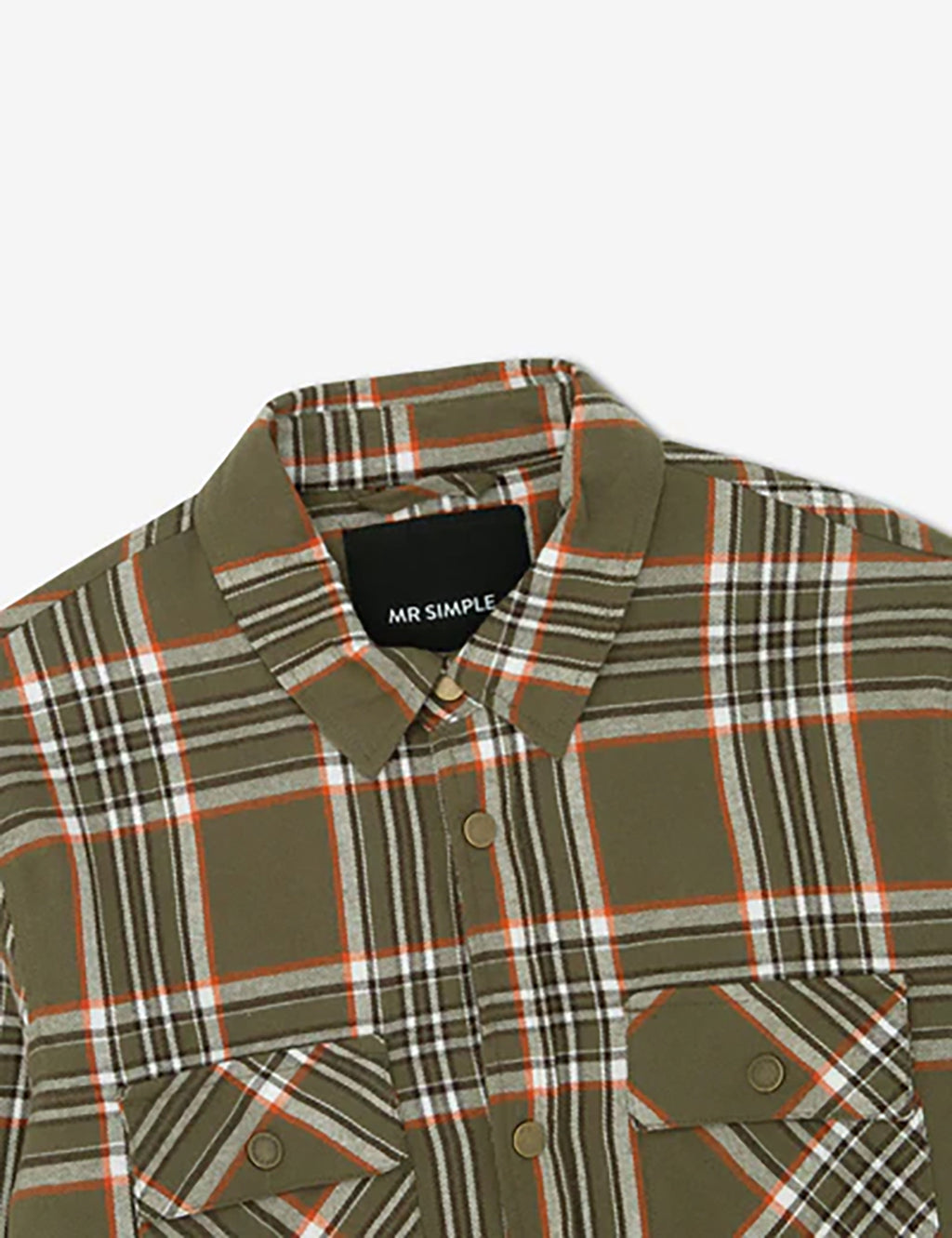 MRS QUILTED FLANNEL CHECK JACKET