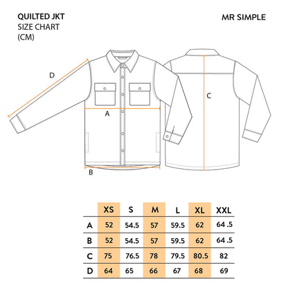 MRS QUILTED CORD JACKET