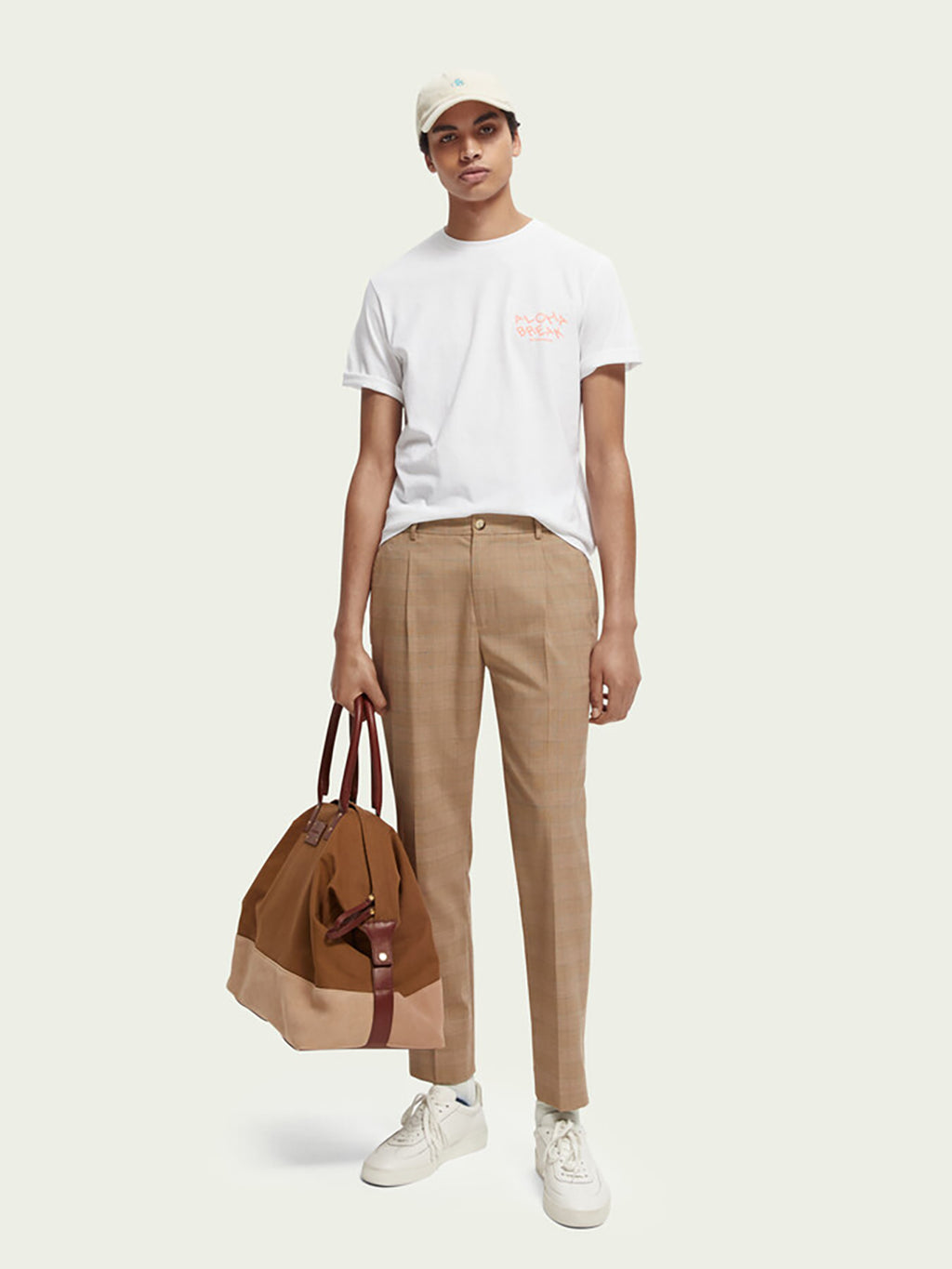 SAS CANVAS LEATHER SUEDE WEEKENDER