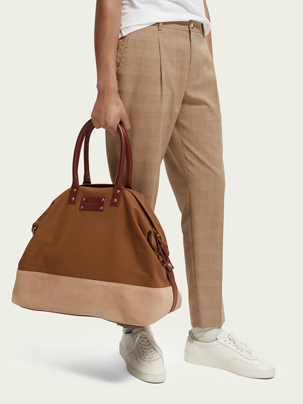SAS CANVAS LEATHER SUEDE WEEKENDER