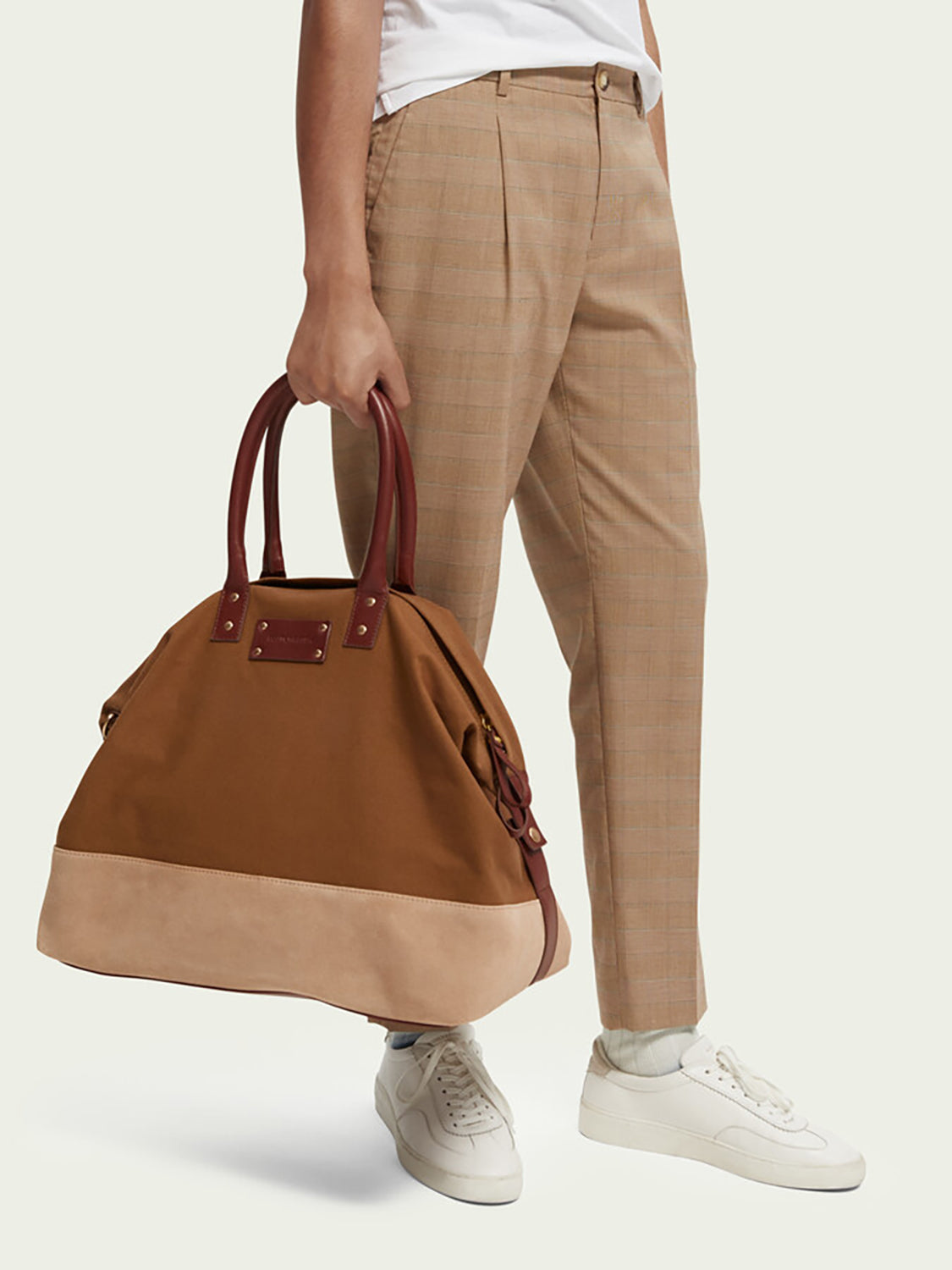 SAS CANVAS LEATHER SUEDE WEEKENDER