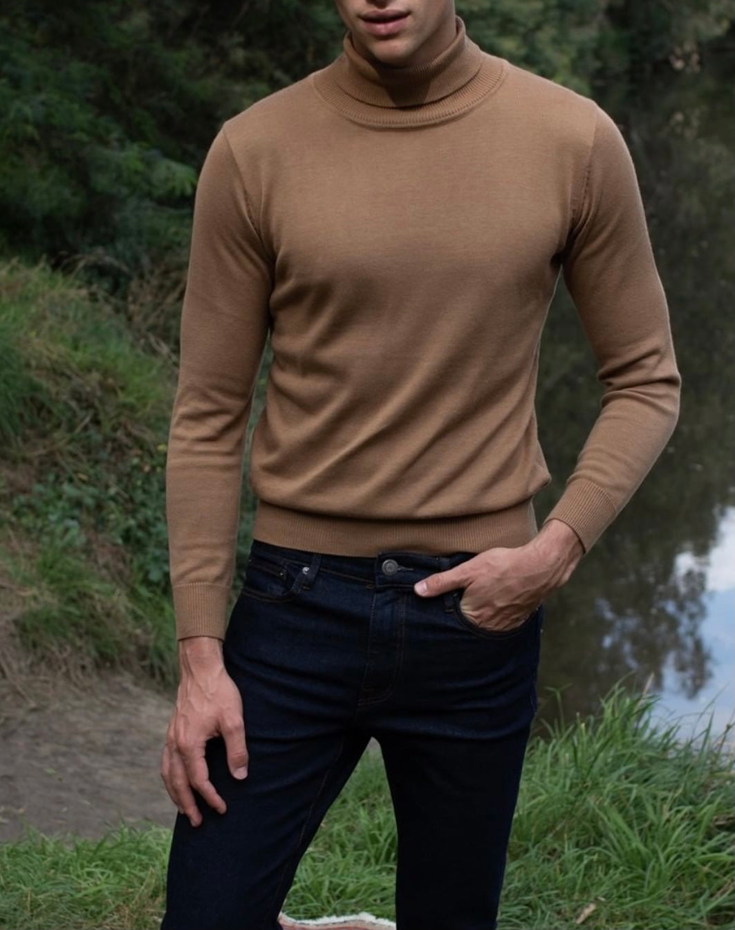 COTTON TURTLENECK