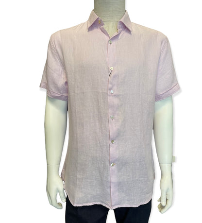 CUT S/S BRENT LINEN SHIRT