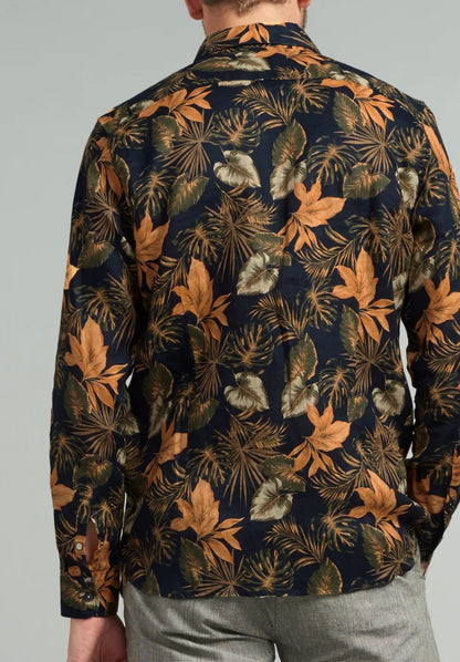 DSZ LEAF LINEN L/S SHIRT