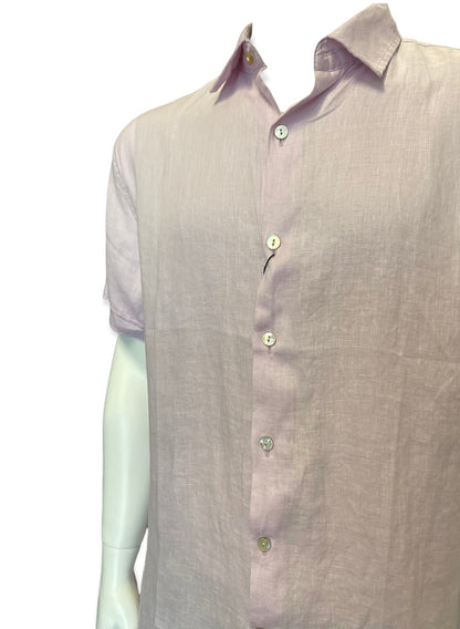 CUT S/S BRENT LINEN SHIRT