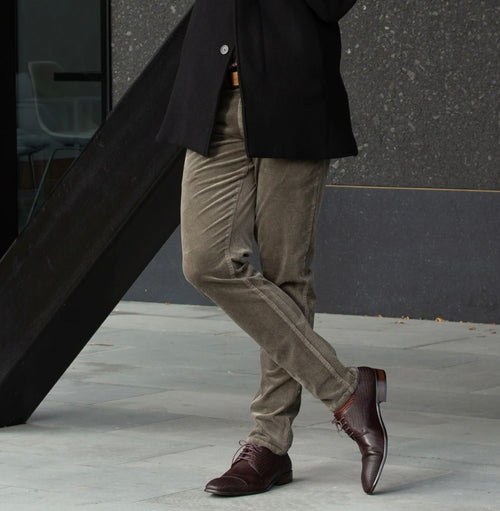 CUT HASTIN CORD TROUSER