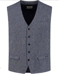DSZ STRIPE LINEN WAISTCOAT