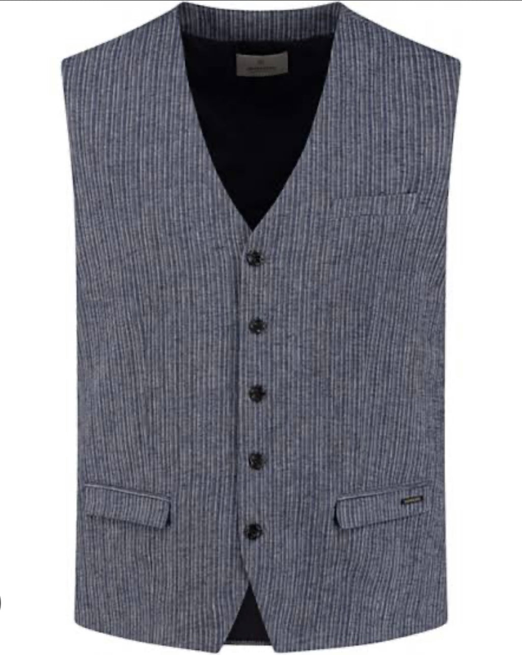 DSZ STRIPE LINEN WAISTCOAT