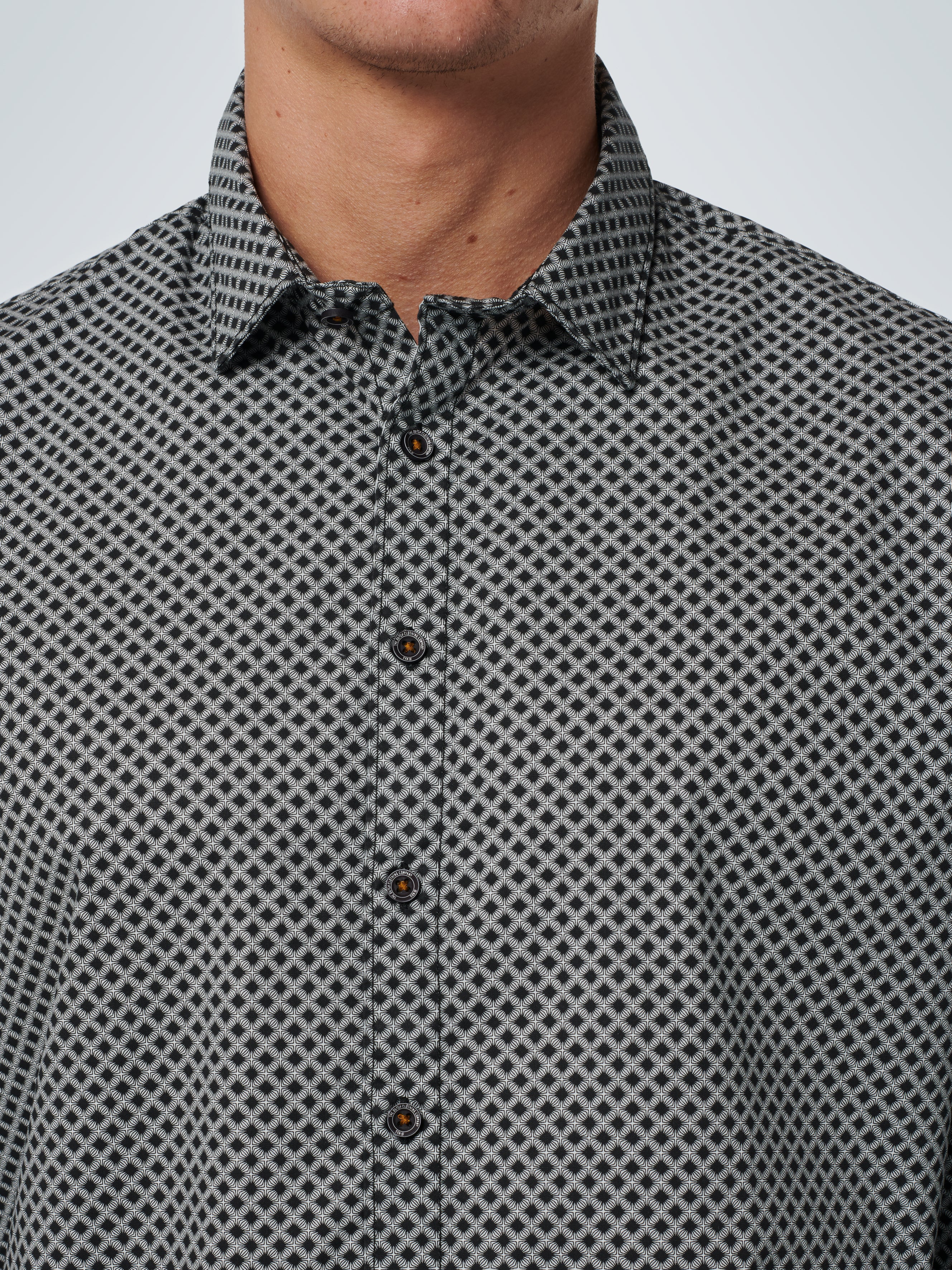 NXS STRETCH AOP L/S SHIRT