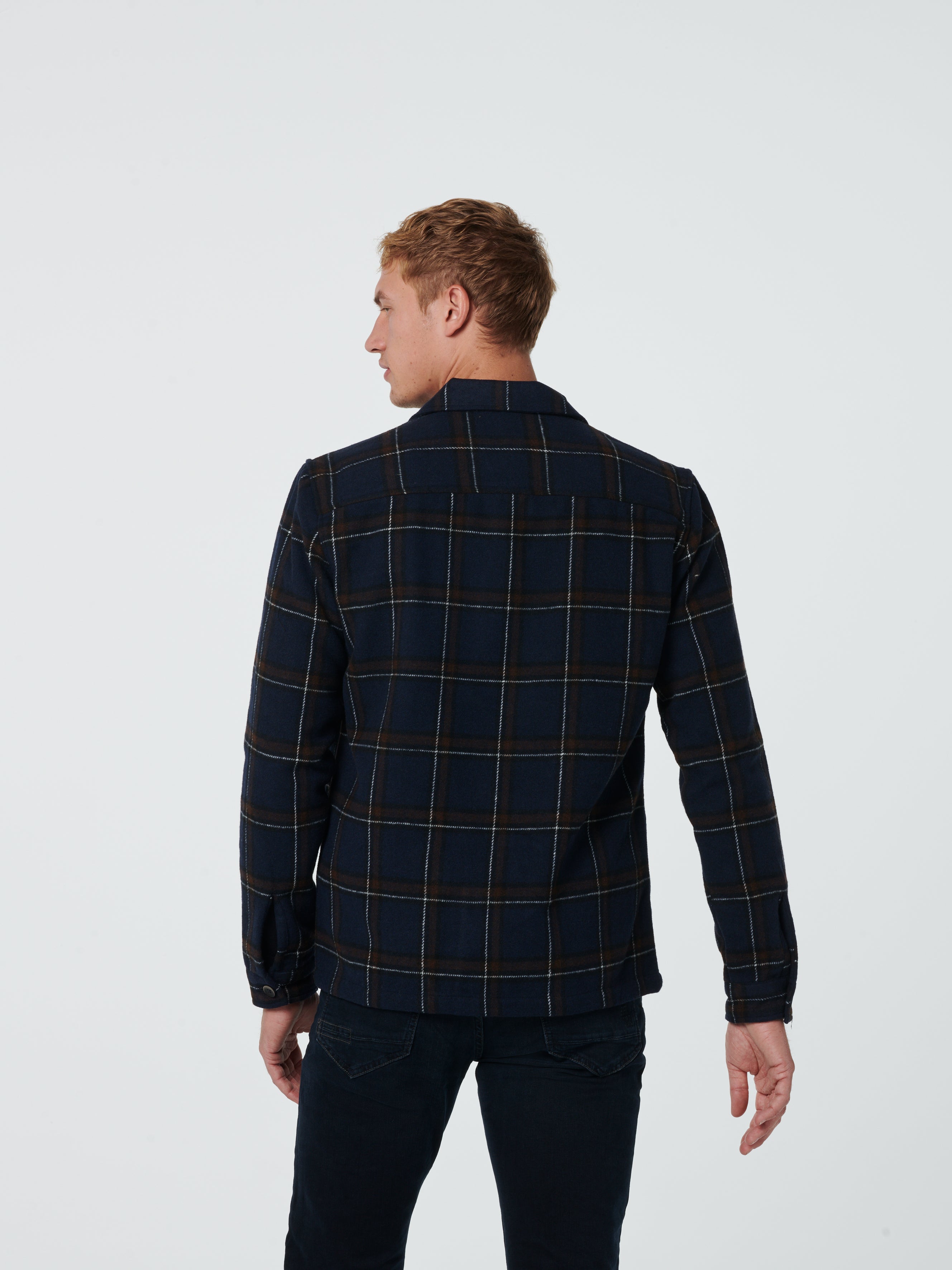 NXS CHECK OVERSHIRT
