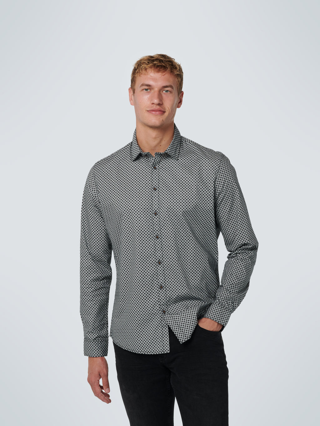 NXS STRETCH AOP L/S SHIRT