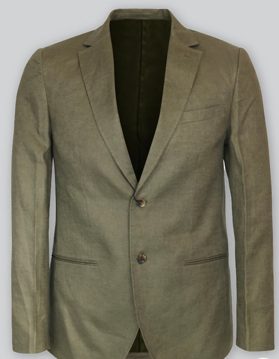 CUT HEATON LINEN BLAZER