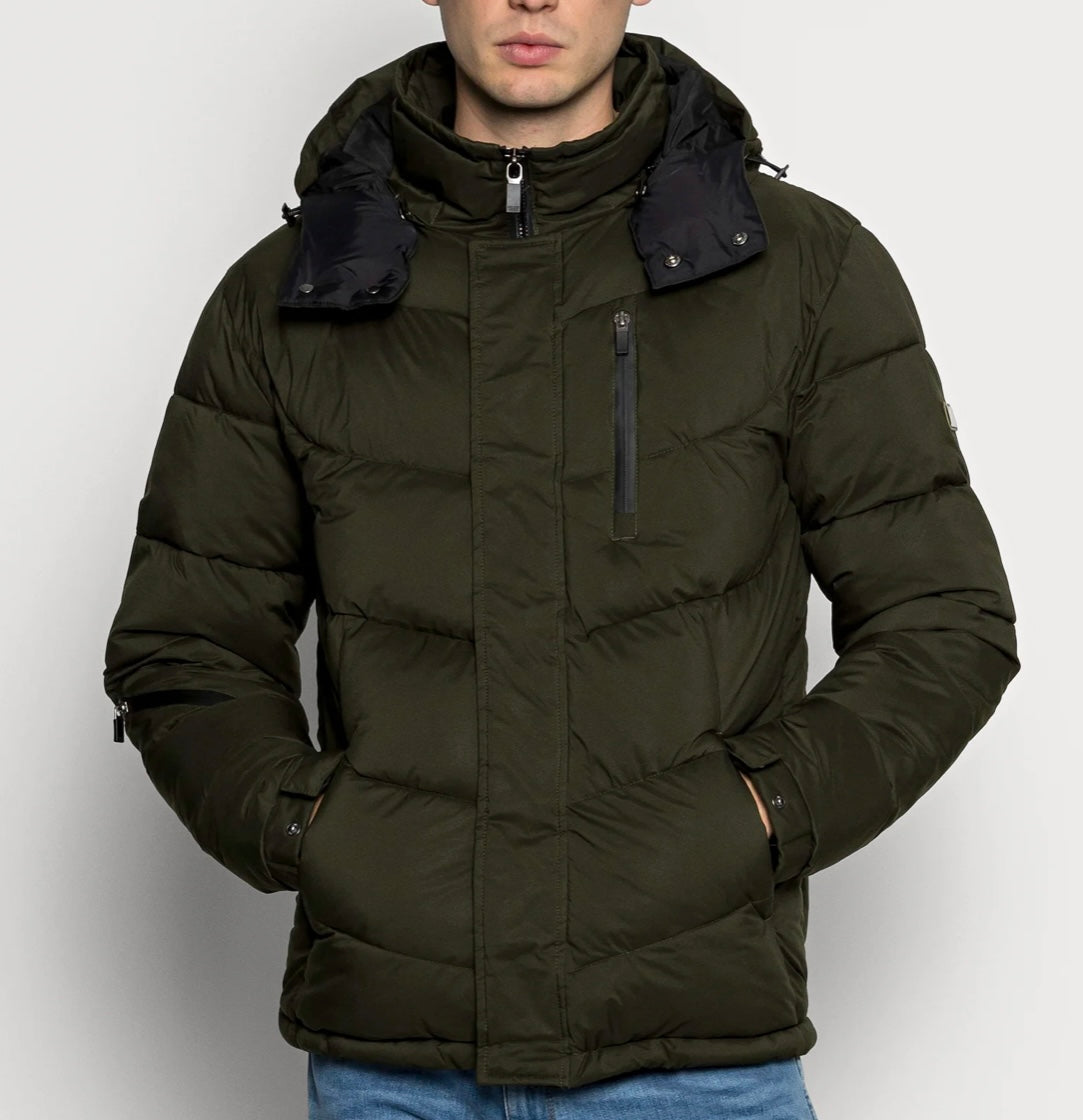 SAS HOODED PUFFER JACKET