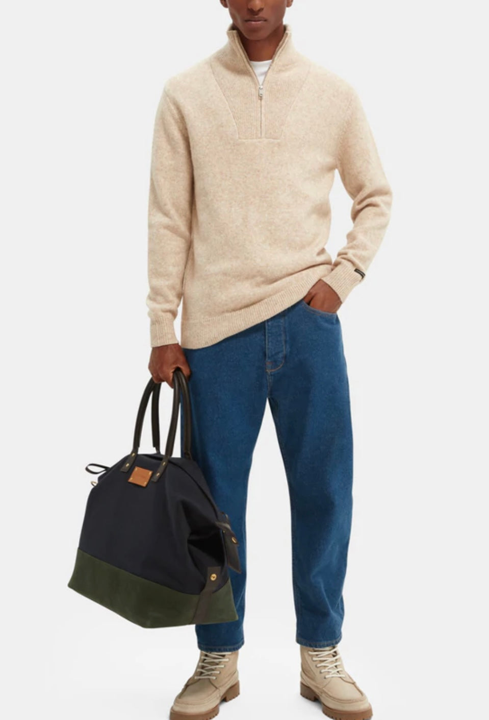 SAS CLASSIC HALF ZIP KNIT