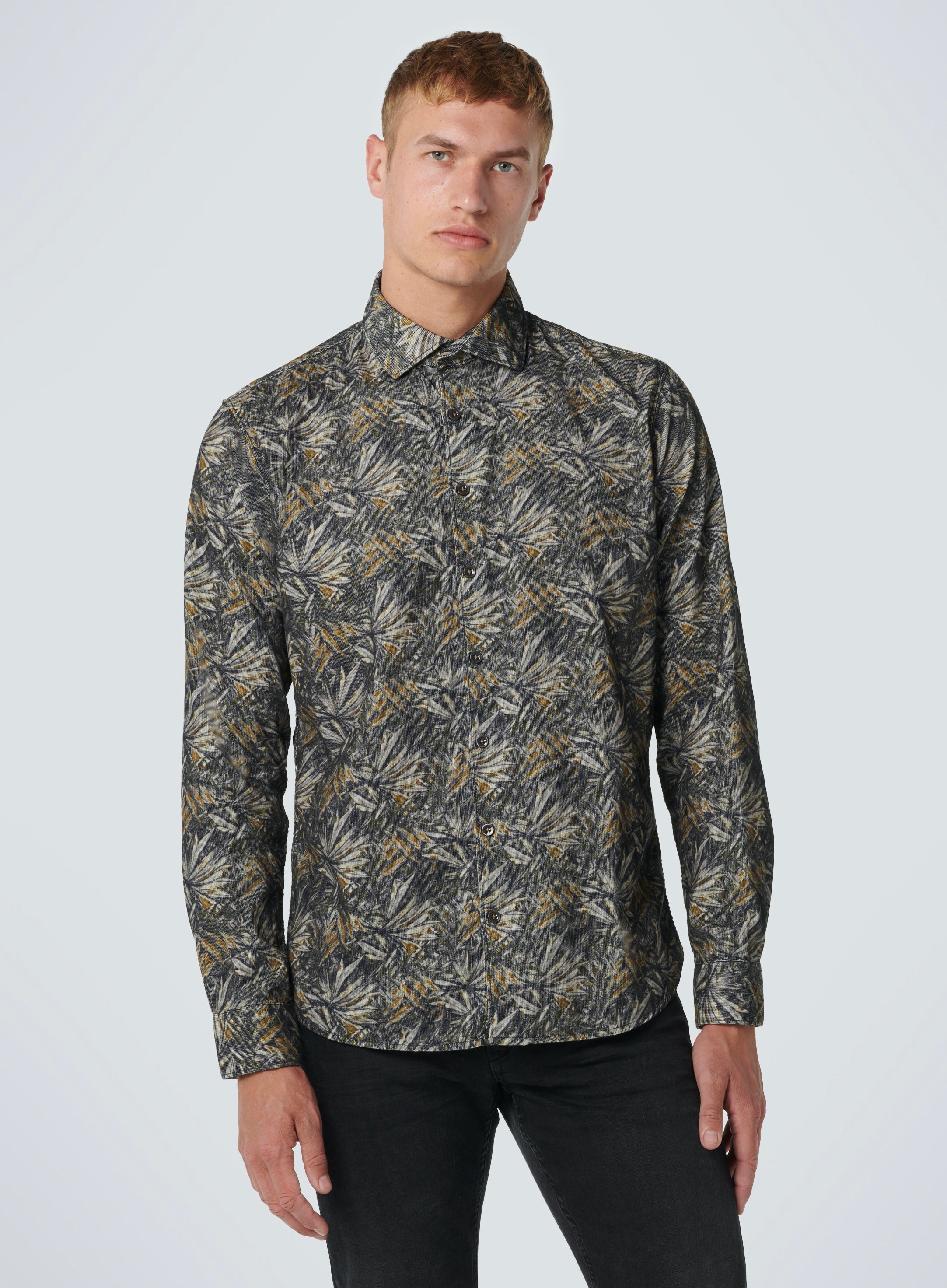 NXS AOP CORDUROY L/S SHIRT