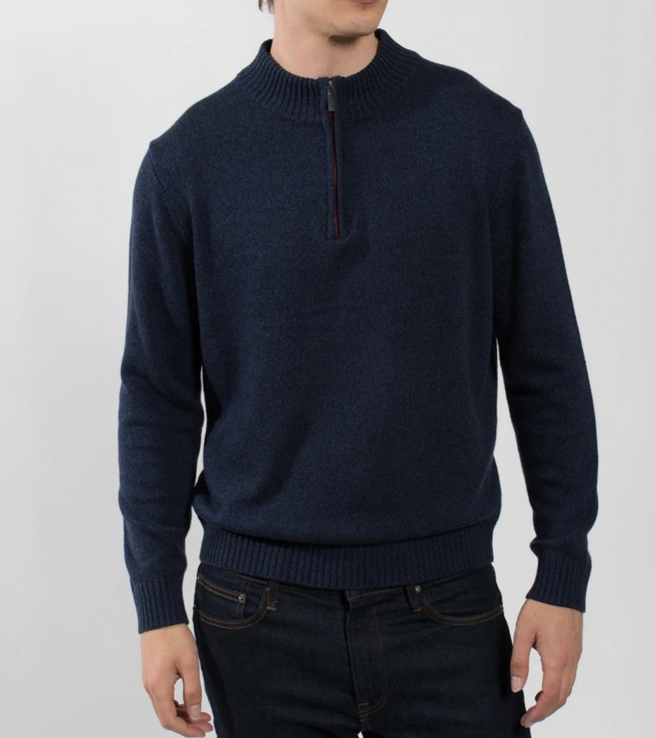 JH 1/4 ZIP KNIT