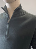 WOOL ZIP KNIT