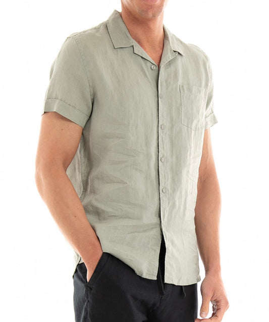 DSZ RESORT LINEN S/S SHIRT