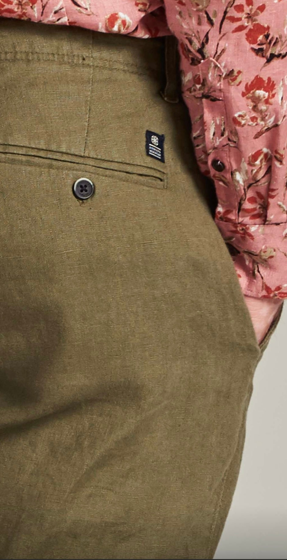 DSZ HEAVY LINEN BEACH SHORT
