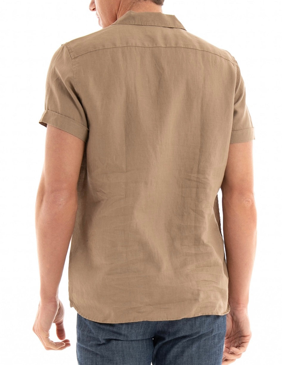 DSZ RESORT LINEN S/S SHIRT