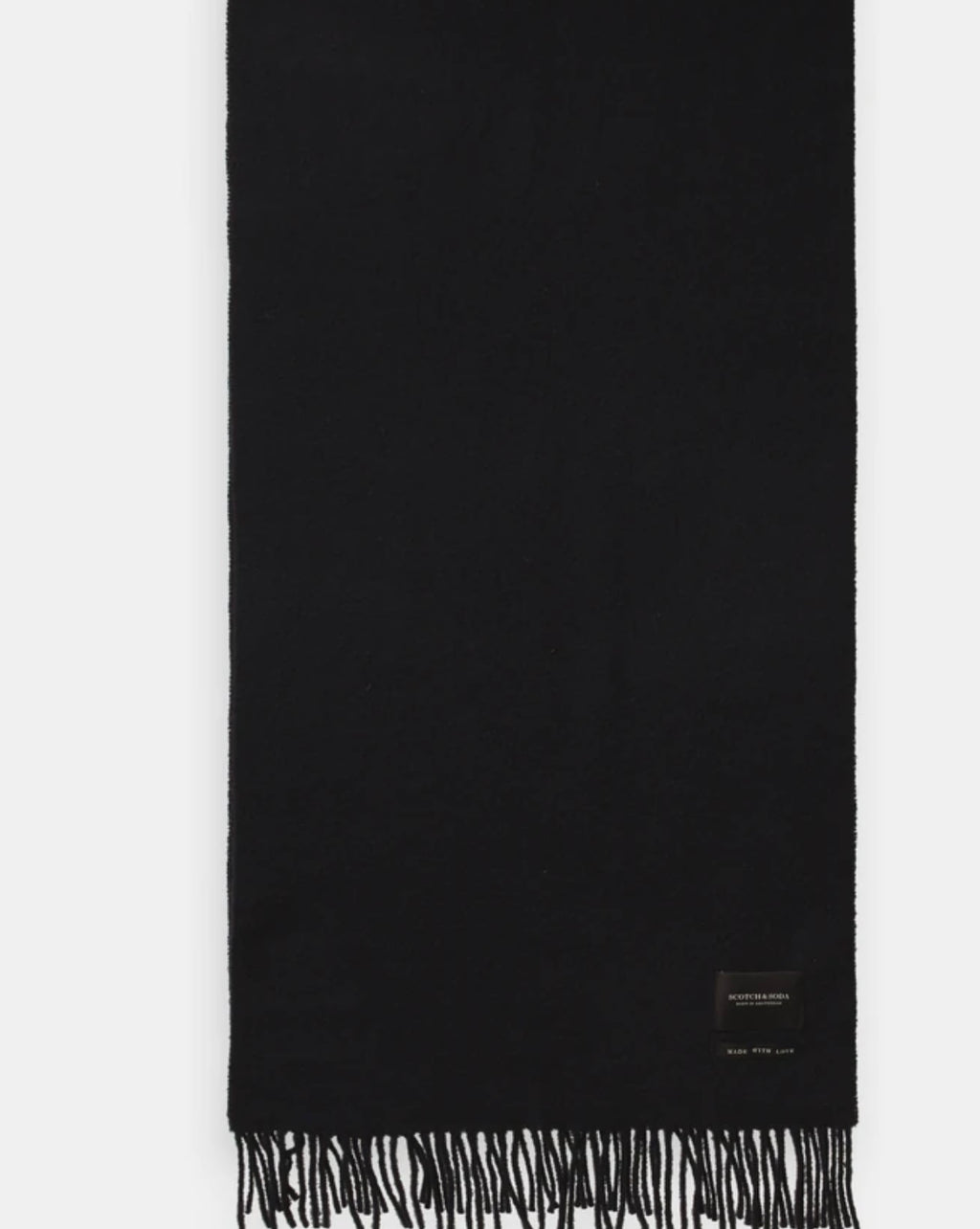 SAS FRINGED WOOL SCARF