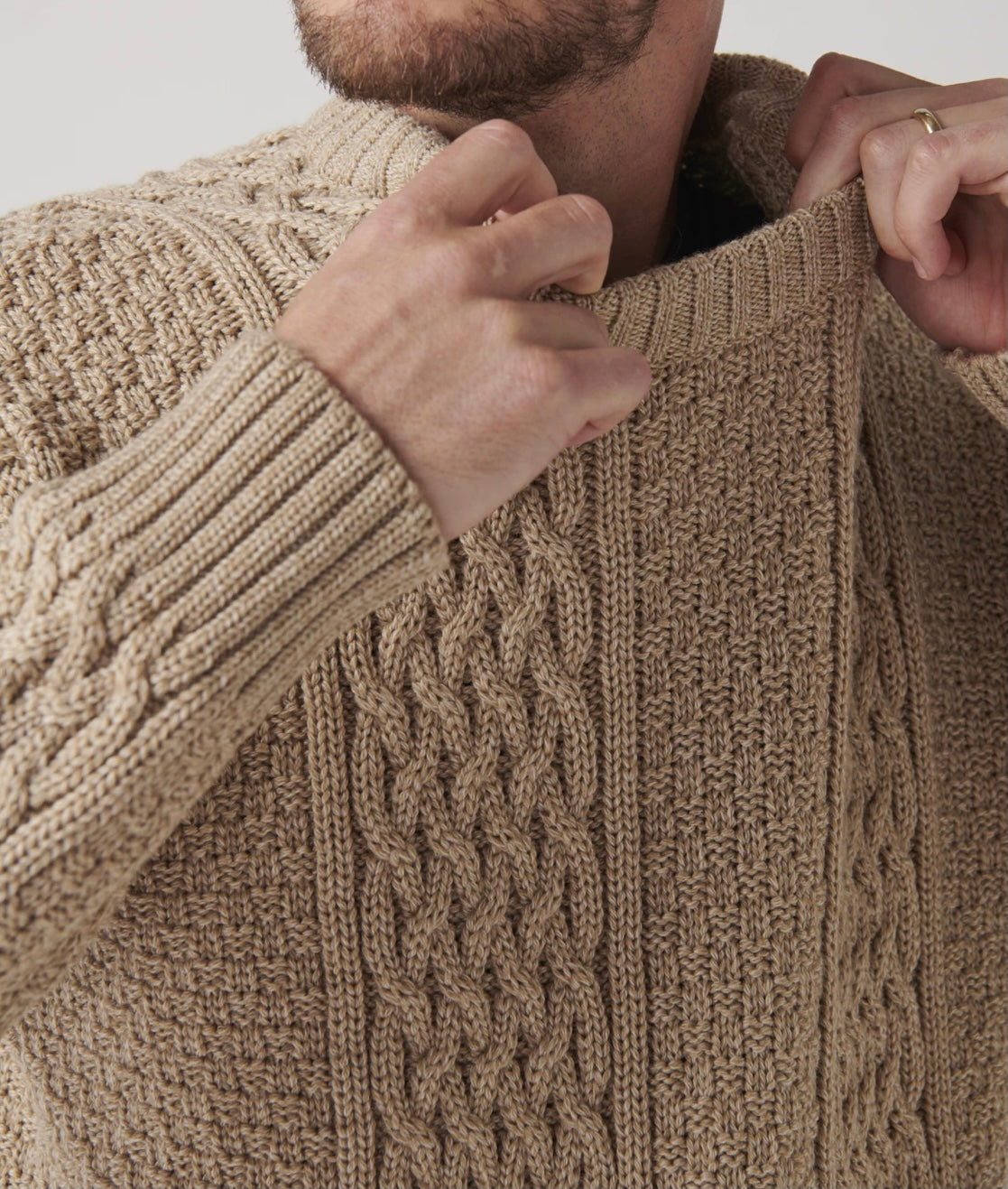 PETER CABLE KNIT