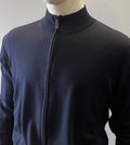 WOOL FULL ZIP KNIT