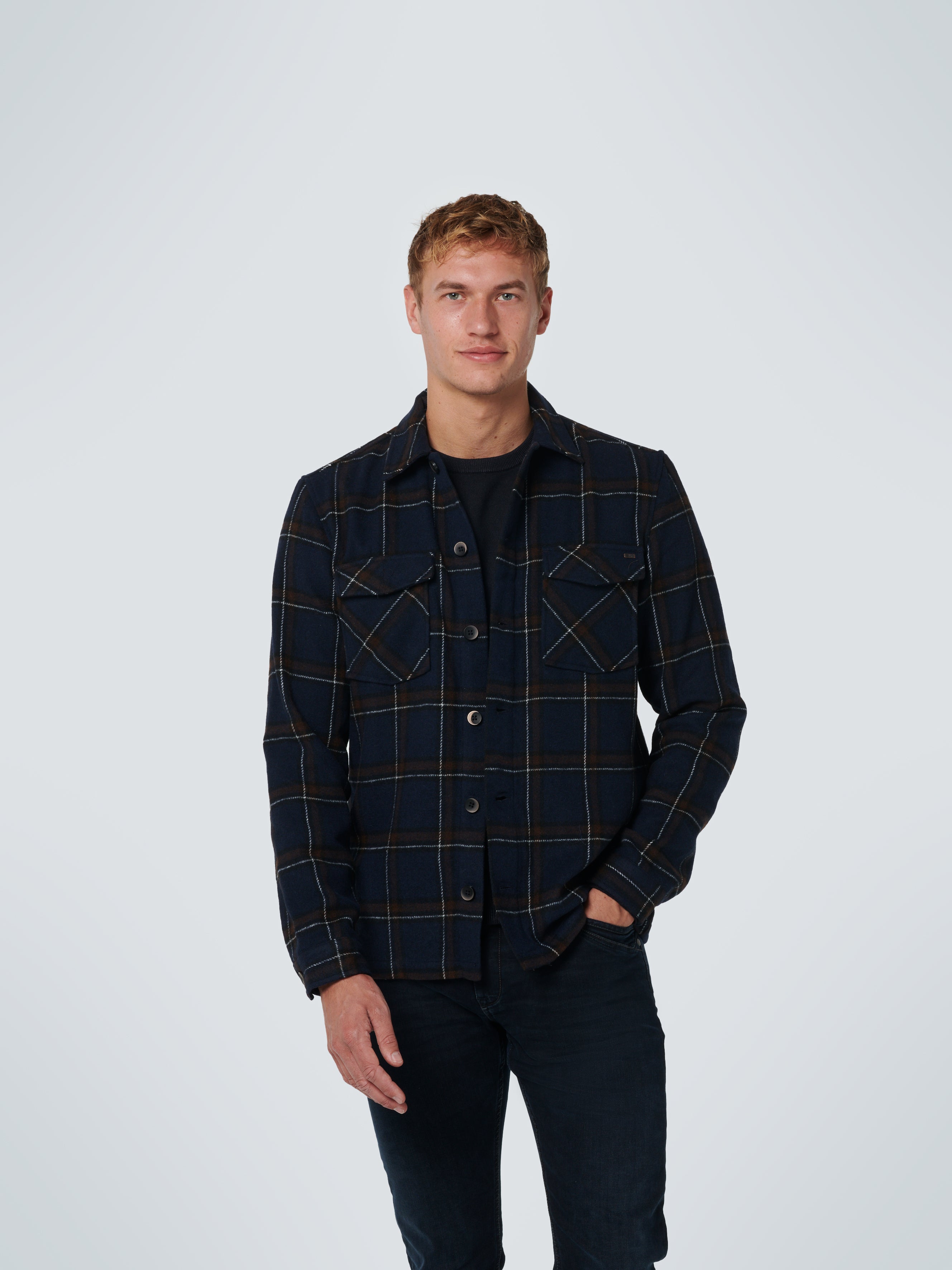 NXS CHECK OVERSHIRT