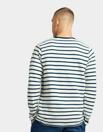 DSZ FADED STRIPE KNITTED T-SHIRT